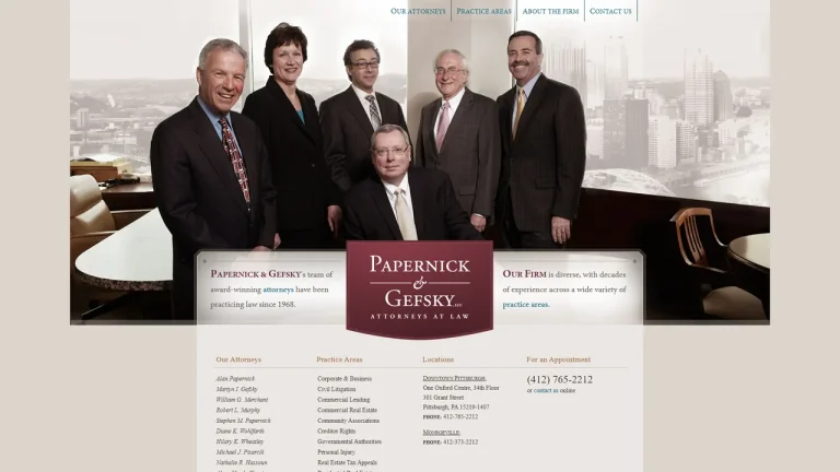 Papernick & Gefsky - Pittsburgh, PA - Attorney in Pittsburgh