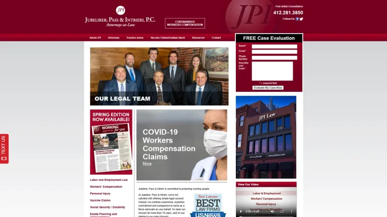 Jubelirer, Pass & Intrieri, P.C. - Pittsburgh, PA - Attorney in Pittsburgh
