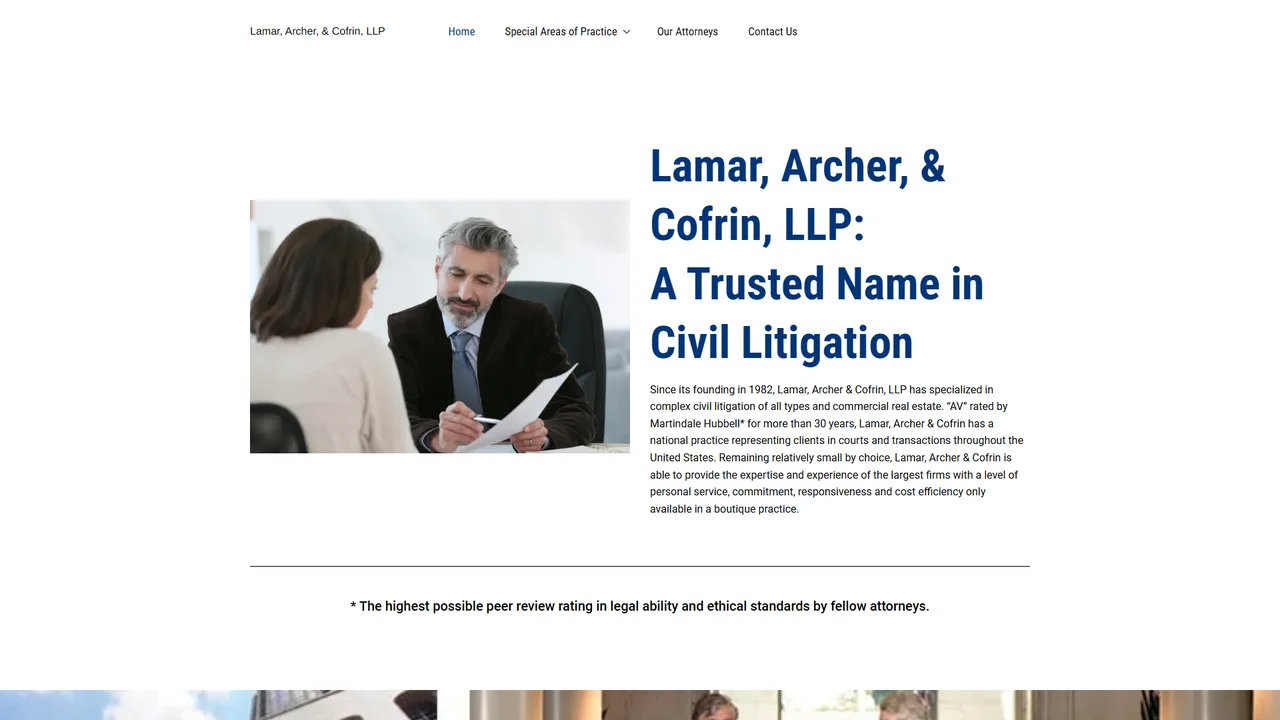 Lamar, Archer and Cofrin, LLP - Atlanta, GA office in Atlanta, Georgia