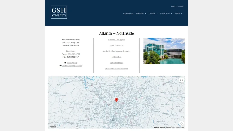 Goggans, Stutzman, Hudson, Wilson and Mize, LLP - Atlanta, GA - Attorney in Atlanta
