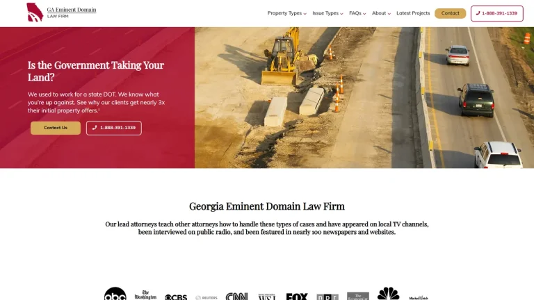 GA Eminent Domain Law Firm - Sandy Springs, GA - Attorney in Atlanta