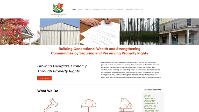 Georgia Heirs Property Law Center - Atlanta, GA - Attorney in Atlanta