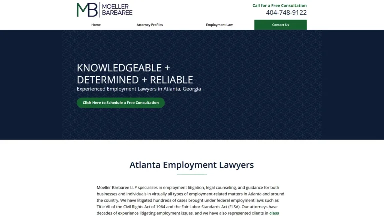 Moeller Barbaree LLP - Atlanta, GA - Attorney in Atlanta