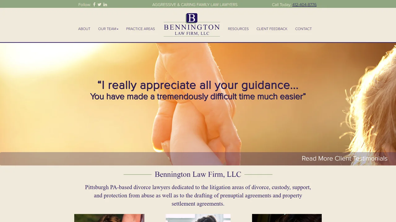 Bennington Law Firm, LLC - Pittsburgh, PA office in Pittsburgh, Pennsylvania