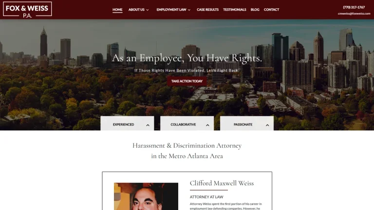 Fox & Weiss, P.A. - Atlanta, GA - Attorney in Atlanta