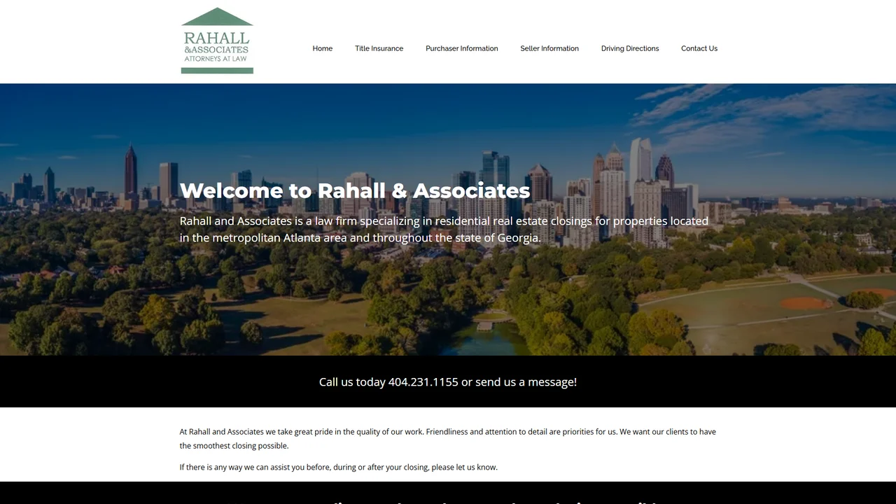 Rahall & Associates - Atlanta, GA office in Atlanta, Georgia