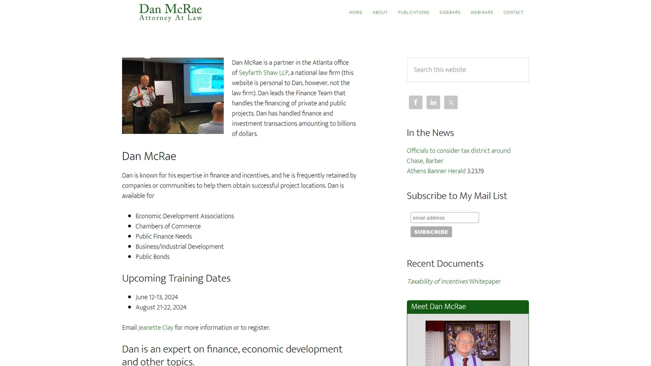 Dan McRae - Atlanta, GA office in Atlanta, Georgia