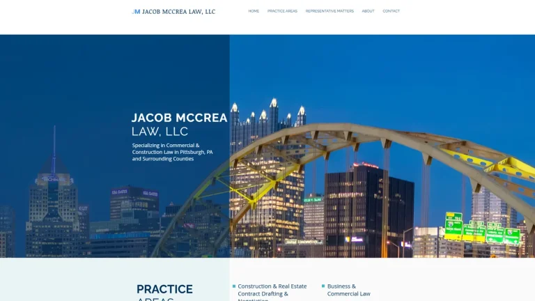 Jacob McCrea Law, LLC - Pittsburgh, PA - Attorney in Pittsburgh