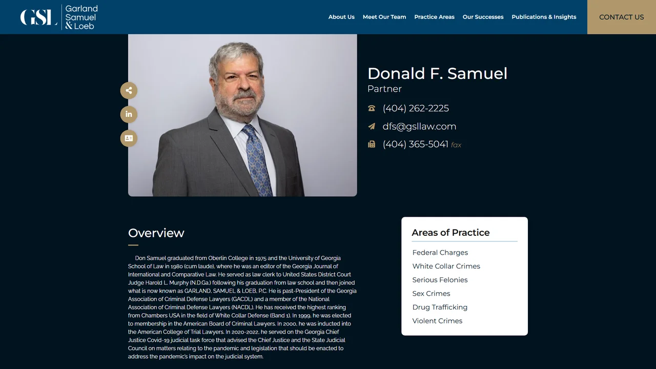 Garland, Samuel & Loeb, P.C. - Atlanta, GA office in Atlanta, Georgia