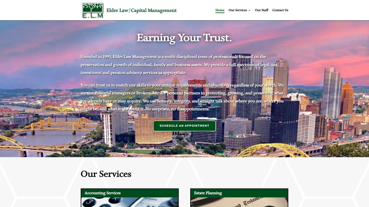 Elder Law Management - Pittsburgh, PA office in Pittsburgh, Pennsylvania