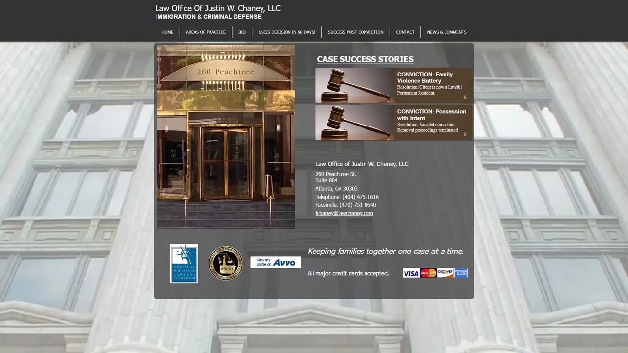 Law Office Of Justin W. Chaney, LLC - Atlanta, GA office in Atlanta, Georgia