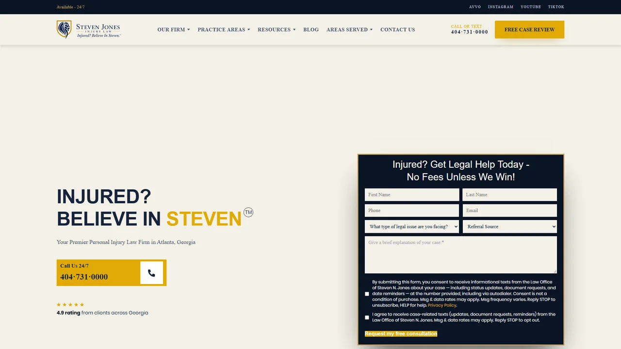 The Law Office of Steven N. Jones, LLC - Atlanta, GA office in Atlanta, Georgia