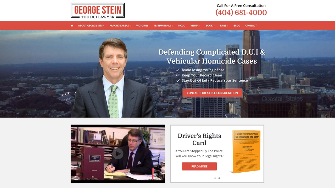 George Stein, The DUI Lawyer - Atlanta, GA office in Atlanta, Georgia