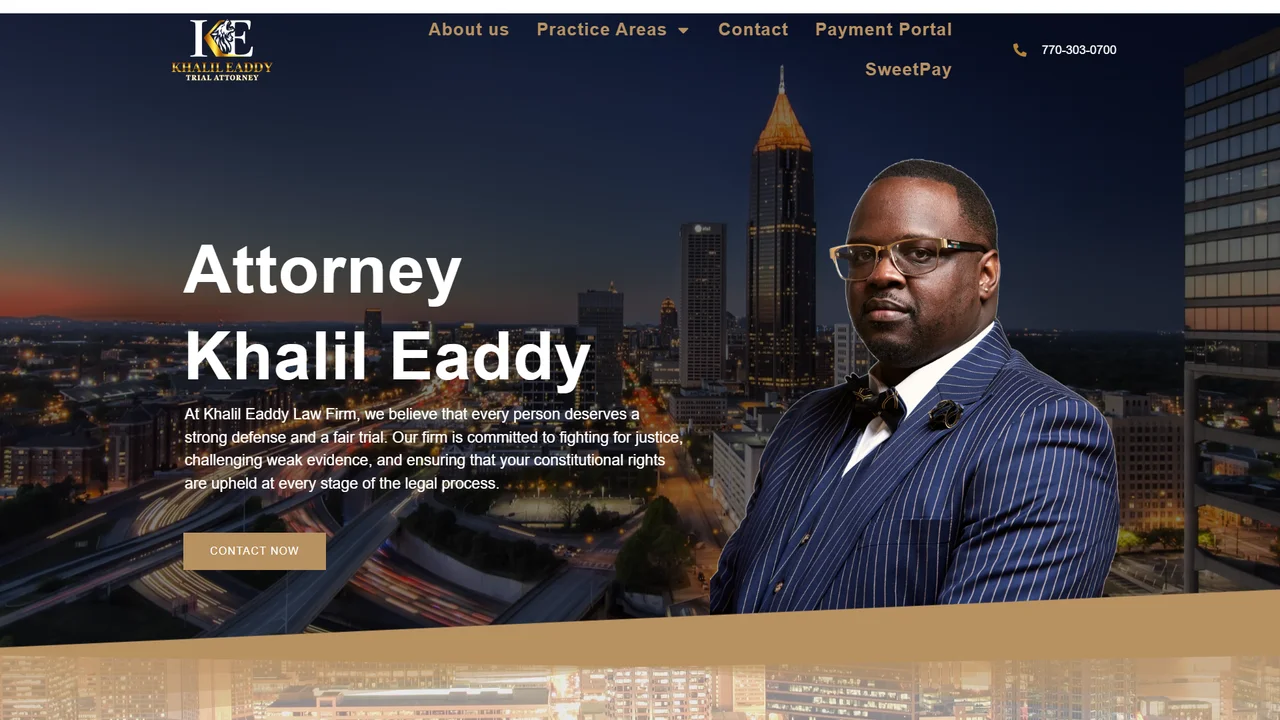 Khalil Eaddy Trial Attorney - Atlanta, GA office in Atlanta, Georgia