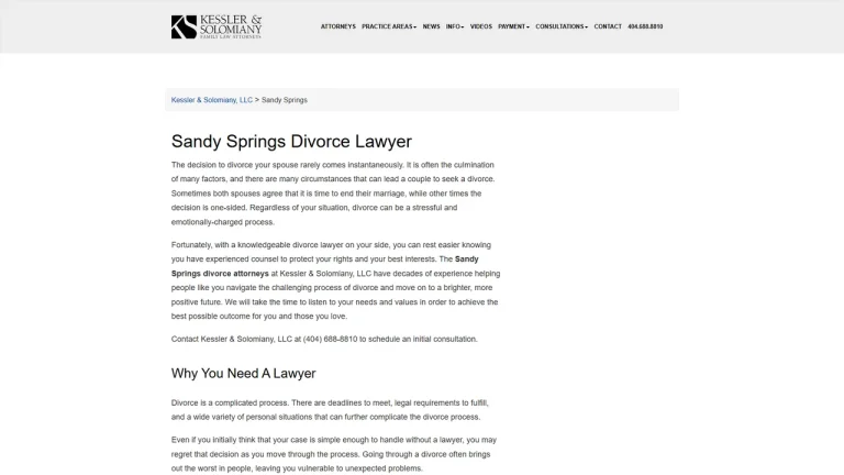 Kessler & Solomiany, LLC - Atlanta, GA - Attorney in Atlanta