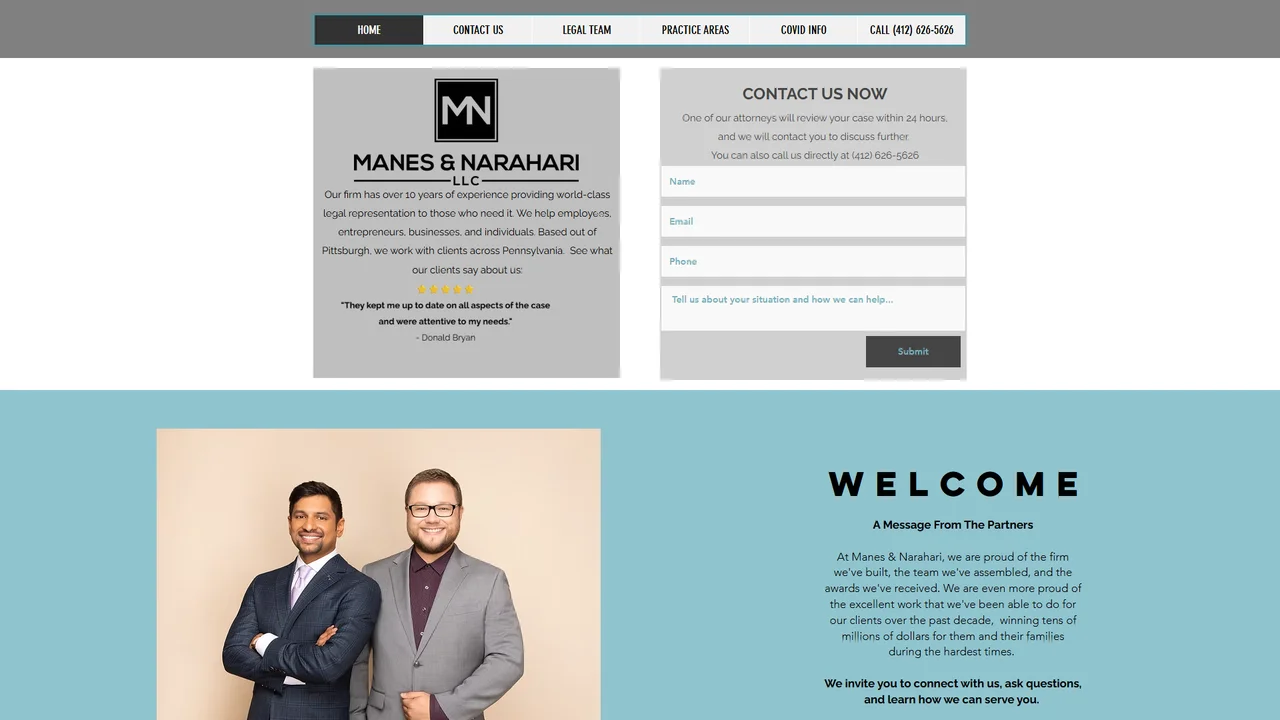 Manes & Narahari LLC - Pittsburgh, PA office in Pittsburgh, Pennsylvania