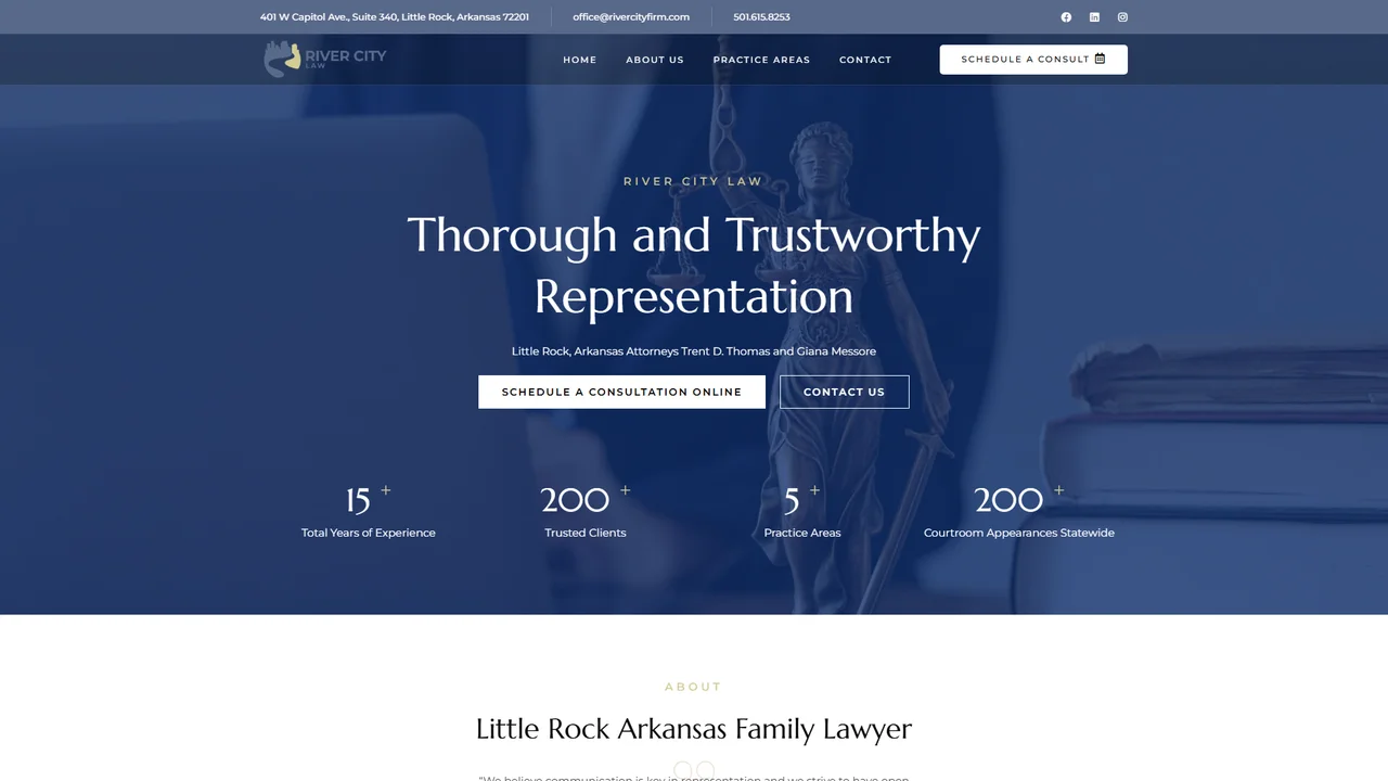 River City Law - Little Rock, AR office in Little Rock, Arkansas
