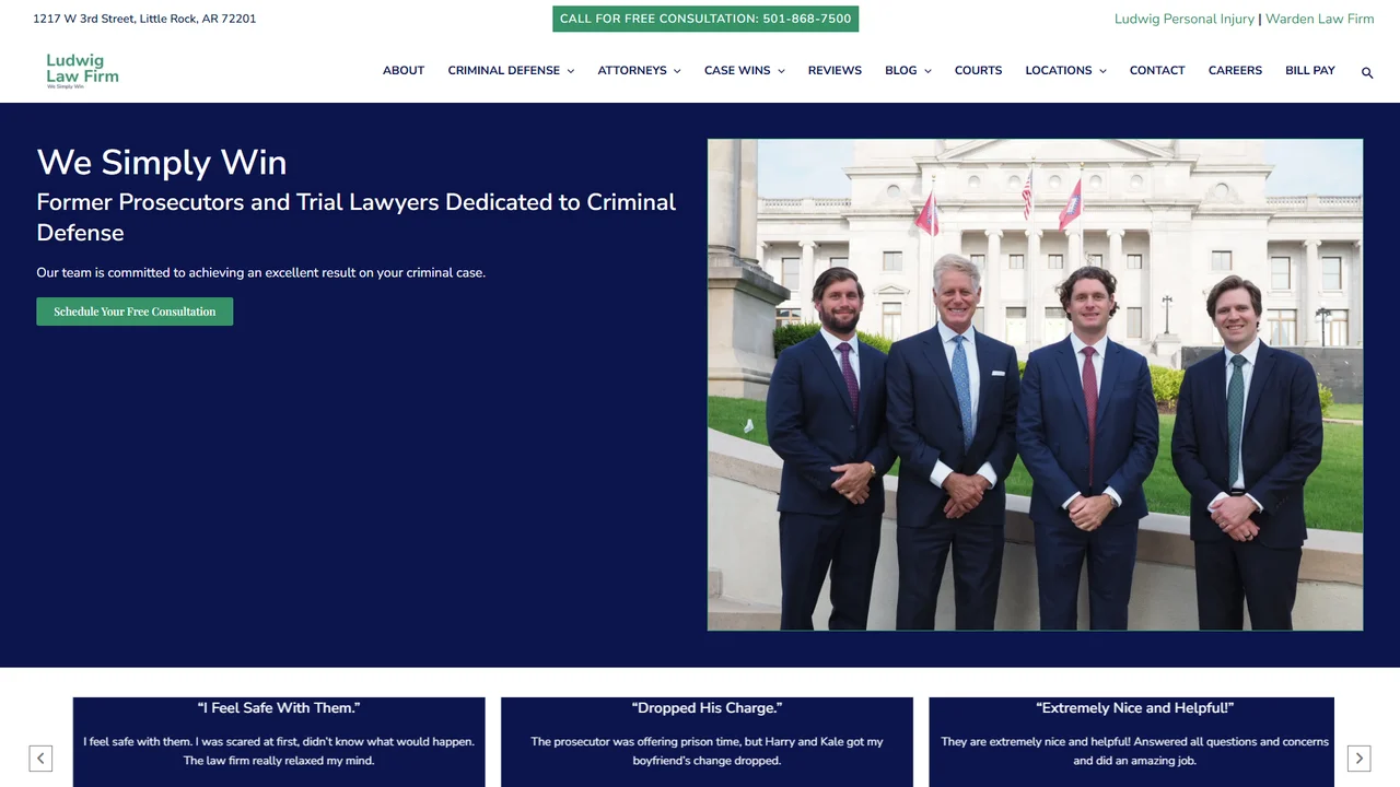 Ludwig Law Firm PLC - Little Rock, AR office in Little Rock, Arkansas