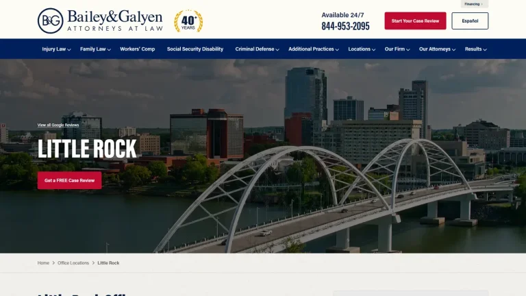 Bailey & Galyen Attorneys at Law - Little Rock, AR - Attorney in Little Rock