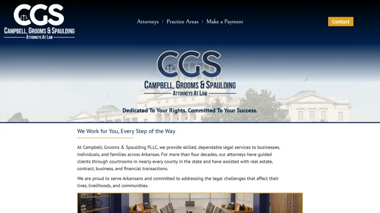 Campbell, Grooms & Spaulding, PLLC - Little Rock, AR - Attorney in Little Rock