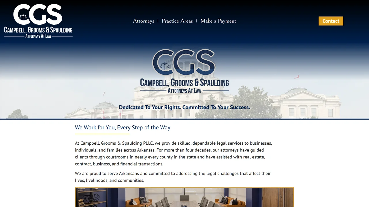 Campbell, Grooms & Spaulding, PLLC - Little Rock, AR office in Little Rock, Arkansas