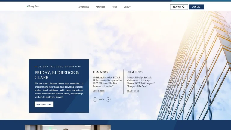 Friday, Eldredge & Clark, LLP - Little Rock, AR - Attorney in Little Rock