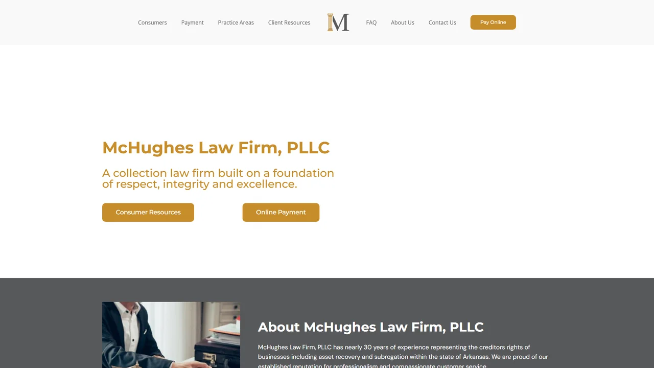 The McHughes Law Firm, PLLC - Little Rock, AR office in Little Rock, Arkansas