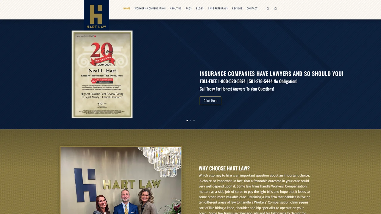 Hart Law Firm, L.L.P. - Little Rock, AR office in Little Rock, Arkansas