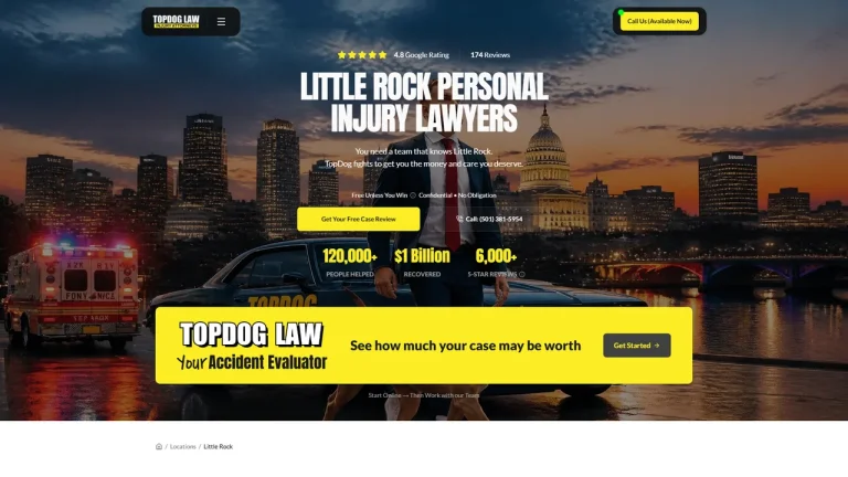 TopDog Law Personal Injury Lawyers - Little Rock, AR - Attorney in Little Rock