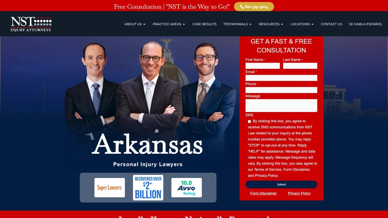 NST Law Injury Attorneys - Little Rock, AR office in Little Rock, Arkansas