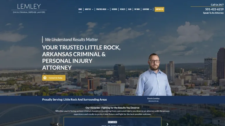 Lemley DWI & Criminal Defense Lawyers - Little Rock, AR - Attorney in Little Rock