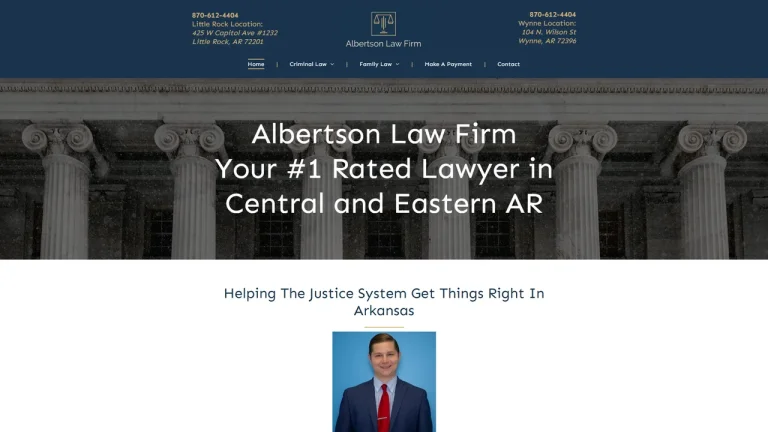 Albertson Law Firm - Little Rock, AR - Attorney in Little Rock