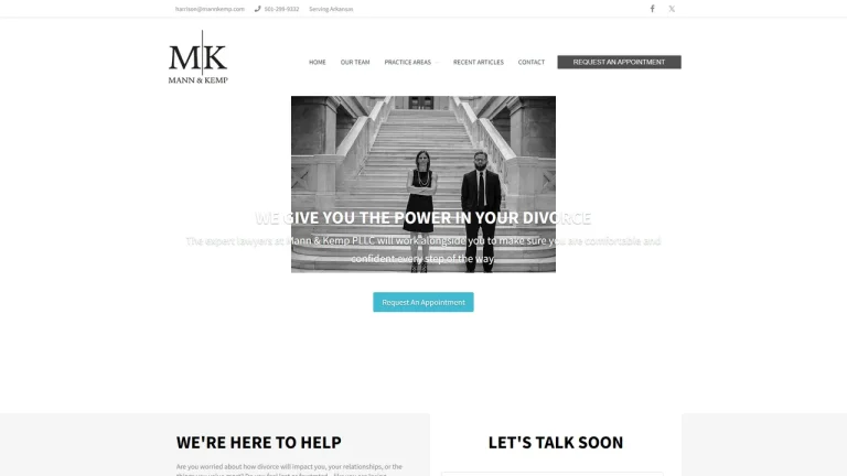 Mann and Kemp, PLLC - Little Rock, AR - Attorney in Little Rock
