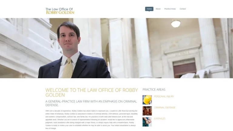 Robby Golden Law Office - Little Rock, AR - Attorney in Little Rock