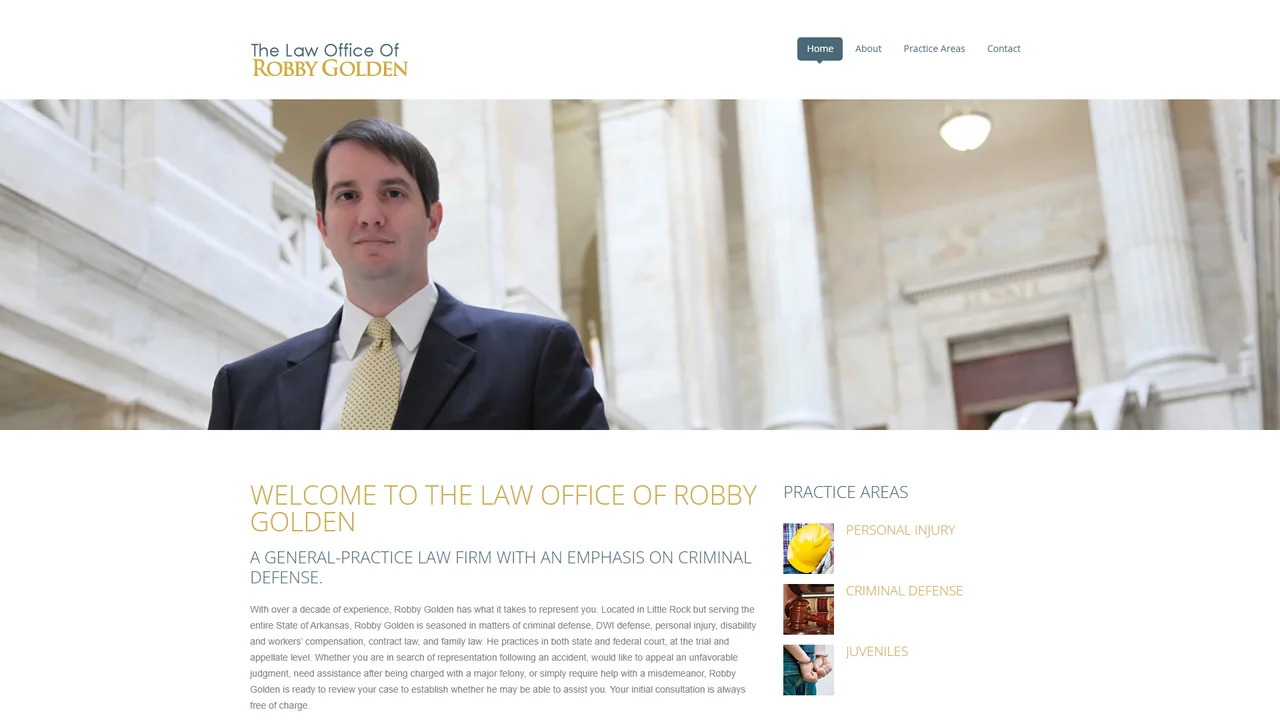 Robby Golden Law Office - Little Rock, AR office in Little Rock, Arkansas