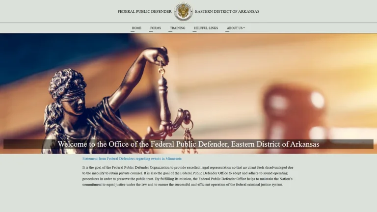 Federal Public Defender - Little Rock, AR - Attorney in Little Rock