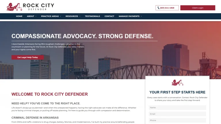 Rock City Defender - Little Rock, AR - Attorney in Little Rock