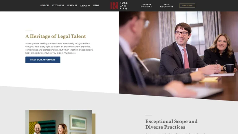 Rose Law Firm - Little Rock, AR - Attorney in Little Rock