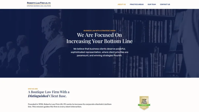 Roberts Law Firm US, PC - Little Rock, AR - Attorney in Little Rock