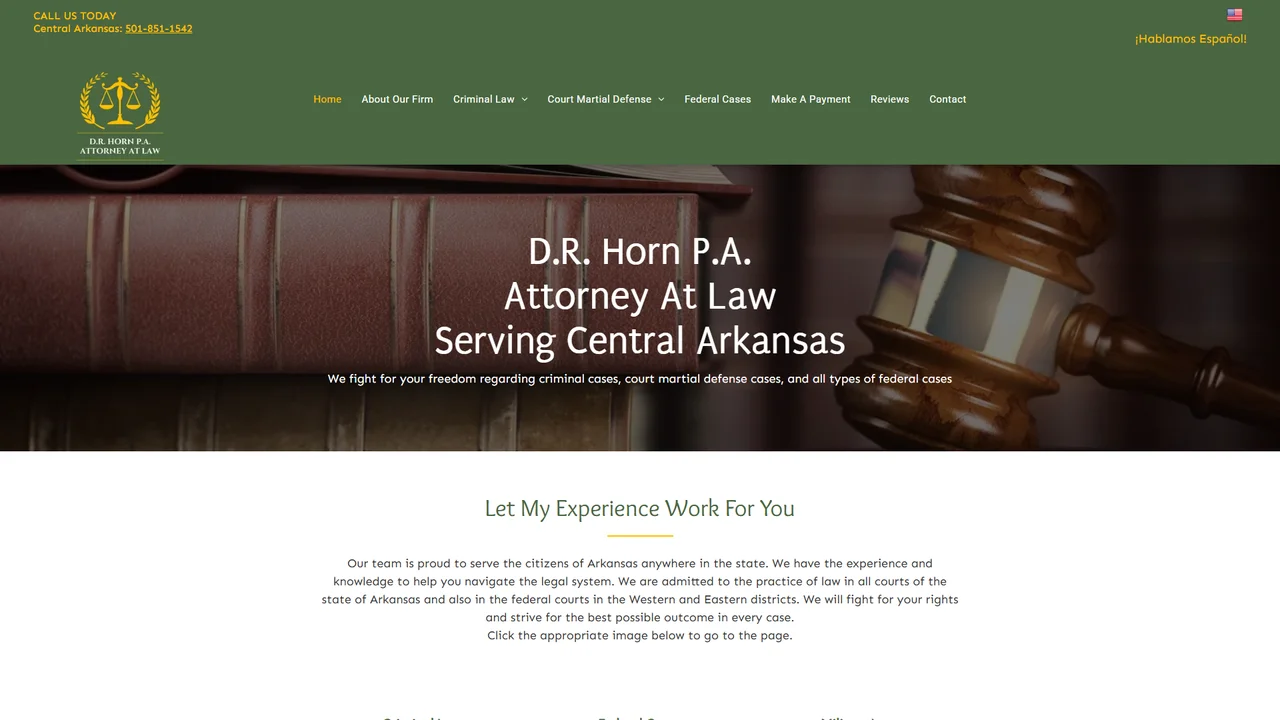 D.R. Horn P.A. Attorney At Law - Little Rock, AR office in Little Rock, Arkansas