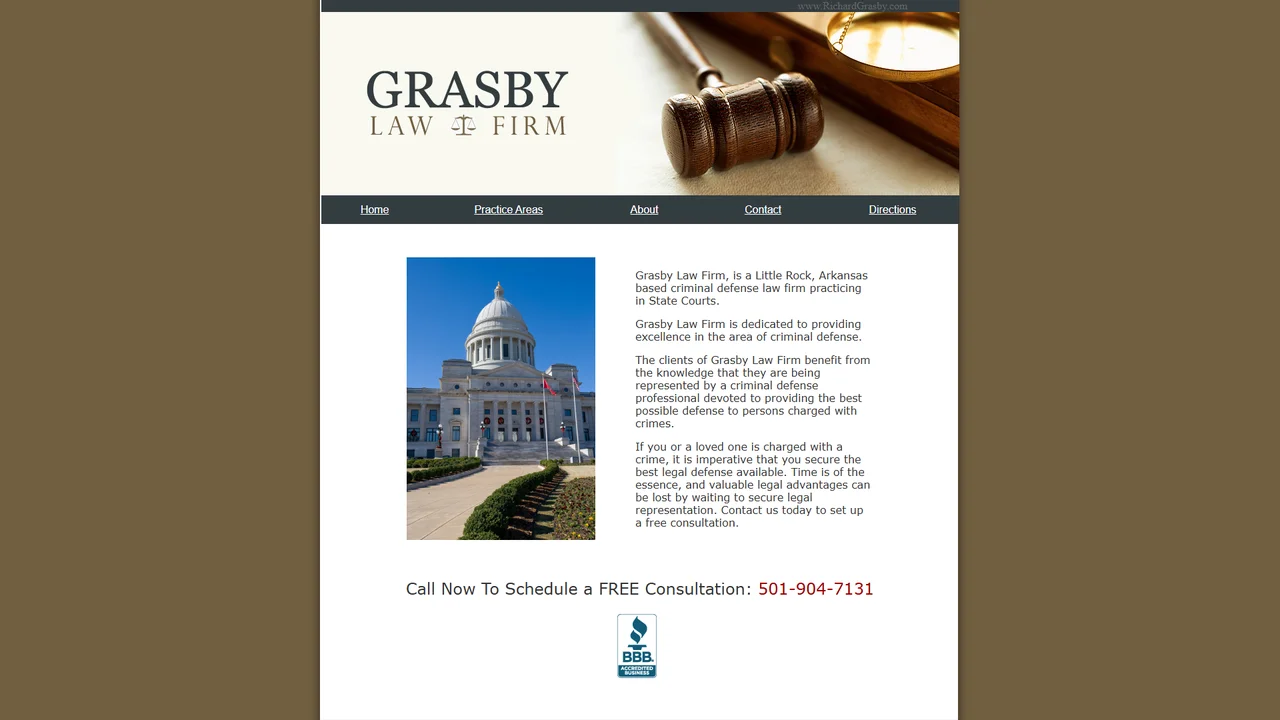 Richard Grasby Law Firm - Little Rock, AR office in Little Rock, Arkansas