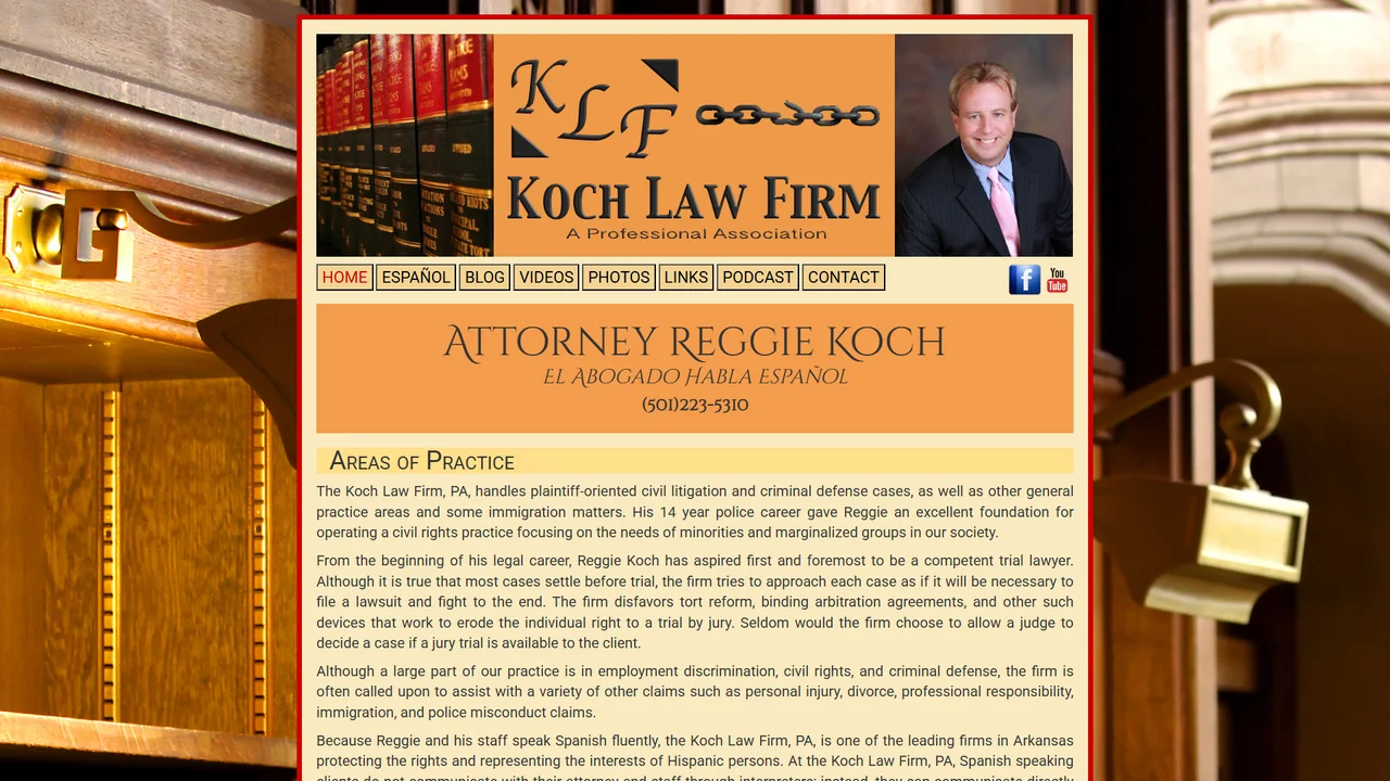 Koch Law Firm - Little Rock, AR office in Little Rock, Arkansas
