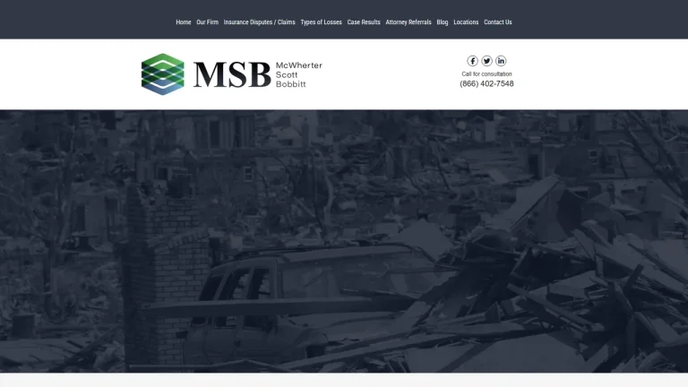 McWherter Scott & Bobbitt - Little Rock, AR - Attorney in Little Rock