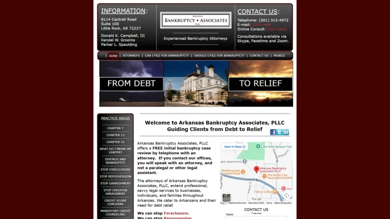 Arkansas Bankruptcy Associates PLLC - Little Rock, AR - Attorney in Little Rock