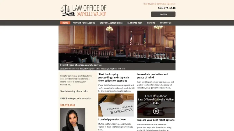 Law Office Of Danyelle Walker Pllc - Little Rock, AR - Attorney in Little Rock