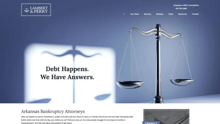 Lambert & Perry Law Firm, PLLC - Little Rock, AR - Attorney in Little Rock