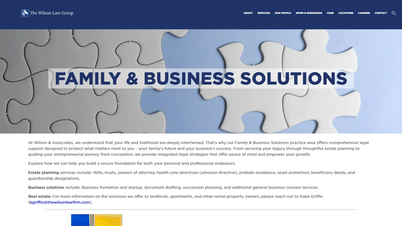 Katie Griffin, Attorney, Wilson and Associates Family and Business Solutions - Little Rock, AR office in Little Rock, Arkansas