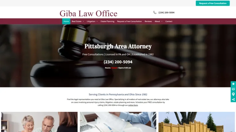 Giba Law Office - Pittsburgh, PA - Attorney in Pittsburgh