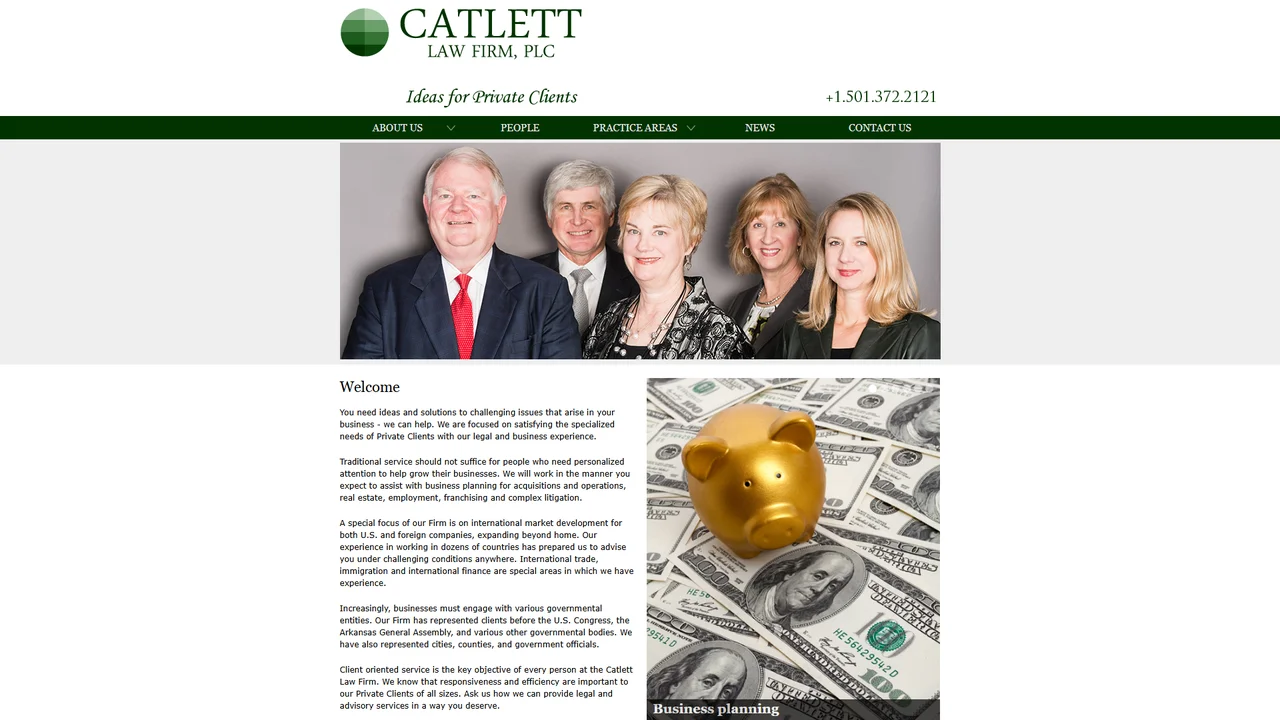 Catlett Law Firm, PLC - Little Rock, AR office in Little Rock, Arkansas