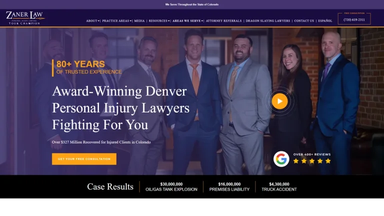 Zaner Law Personal Injury Lawyers - Denver, CO - Attorney in Denver